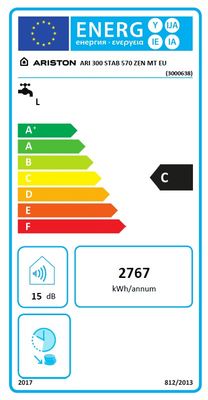 Chauffe-eau électrique 300L vertical stéatite HPC Zen - ARISTON