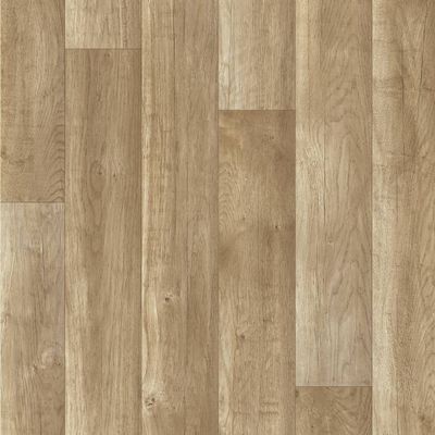 Sol PVC décor bois trento chalet oak rouleau de 4m vendu au m² BEAUFLOR