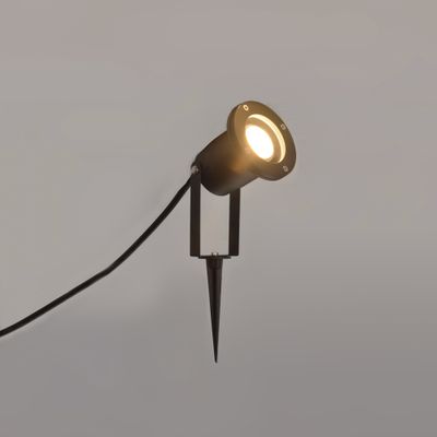 Spot à piquer extérieur GU10 Camp noir IP65 35W - COREP