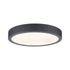 Plafonnier LED rond gris foncé 300mm 3000k 15W IP44 COSARA PAULMANN