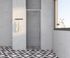 Porte de douche pivotante 80x185 cm profilé chrome verre transparent 4 mm Primera - OCEA