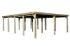 Carport double -  618 - 315 x 120 cm - toit en acier Livraison gratuite domicile WEKA
