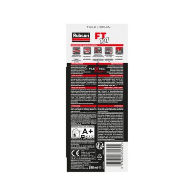 Mastic pro FT101 joint-fissure-colle tuile 280 ml RUBSON