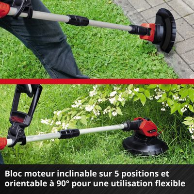 Coupe-bordure à batterie (non incluse) 18 V 24 cm GE-CT18Li - EINHELL