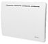 Radiateur à inertie sèche AMSTA 1000W blanc horizontal - BESTHERM