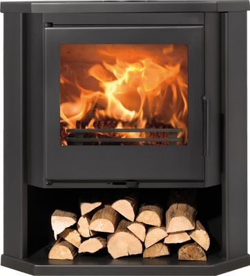 Poêle à bois sur bucher 7 kW SINTRA 7 étoiles flammes vertes, Livraison à domicile incluse - PANADERO
