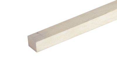 Liteaux sapin brut non traité - Ép.25 x l.25 mm - L.2.00 m - lot de 6 - MS BOIS