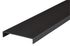 Nez de cloison large aluminium noir - 10 x 74 x 2600 mm - SPTD