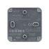 Bouton poussoir étanche IP55 Cyklone avec témoin lumineux anthracite - DEBFLEX