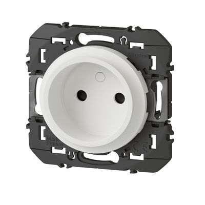 Prise électrique encastrable Blanc - Dooxie LEGRAND