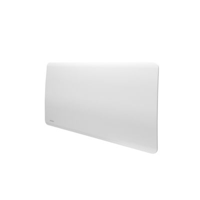 Radiateur à inertie sèche BASTILLE 1500W blanc horizontal - AIRELEC