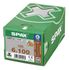 Vis tête disque Torx 6 x 100 mm par 100 SPAX