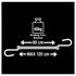 Tendeurs 80 cm diamètre 8 mm par 2 MASTERLOCK