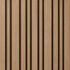 Panneau décoratif Decowall Blend chêne ivoire sur fond noir - Lot de 2 - 17 x 300 x 2600 mm - AJ TIMBER