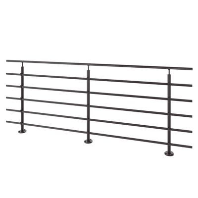 Garde-corps sol Pure Black en kit L.2m50 SOGEM