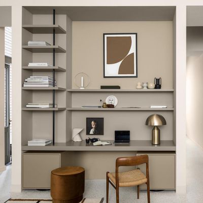 Peinture crème de couleur Beige Parfait mat  2,25L - DULUX VALENTINE