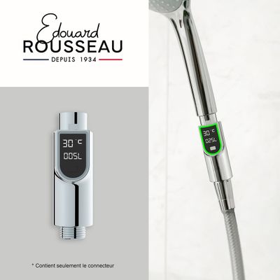 Connecteur de débit d'eau Chrome Ekogest - EDOUARD ROUSSEAU