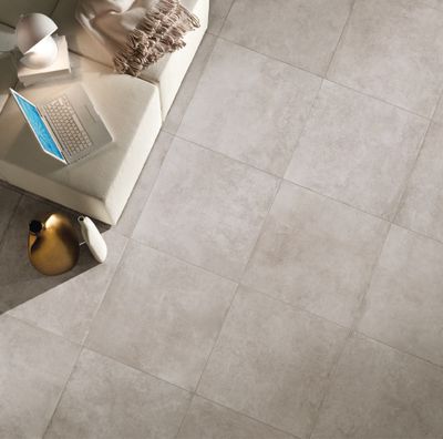 Carrelage sol intérieur taupe BIBULCA ép 10 mm 60 x 60 cm rectifié paquet de 1,08 m² IMSO