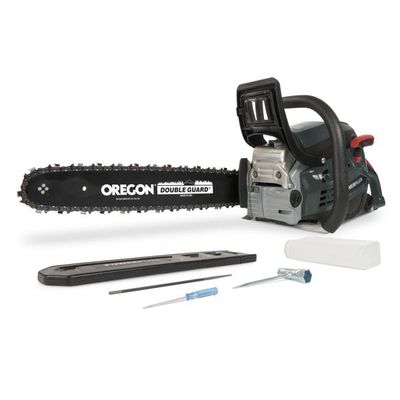 Tronçonneuse thermique 45.4 cc guide 45 cm POWPG20130