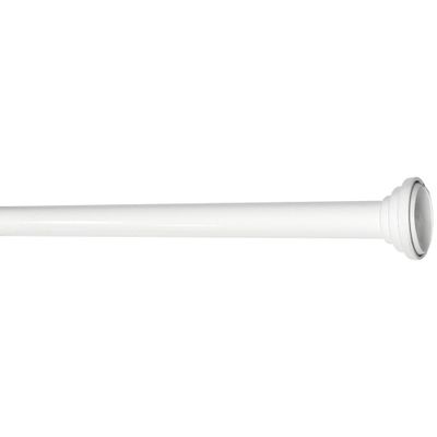 Barre entre murs extensible en métal de 60 à 90 cm diam 18 à 20 mm Finition Blanc - MOBOIS