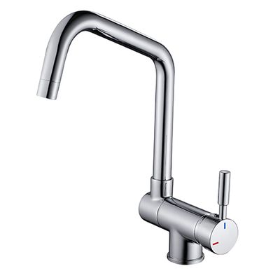 Robinet de cuisine rabattable Chrome Mica - EDOUARD ROUSSEAU