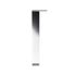 Pied carré réglable hauteur 300 mm aluminium REI