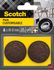 Patins customisables marrons 19 25 31 37 mm par 4 SCOTCH