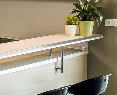 Cornière égale aluminium anodisé incolore 30 x 30 x 1,2 mm 2,50 m CQFD