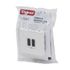 Prise encastrable double USB-C 2 modules Blanc - Mosaic LEGRAND