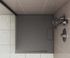 Receveur de douche 100x100 cm résine gris mat Island - OCEA