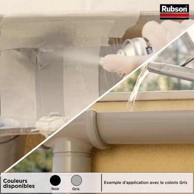 Spray d'étanchéité Waterproof noir 300 ml RUBSON