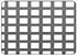 Tôle acier brut perforé carré 500 x 250 mm épaisseur 1 mm CQFD