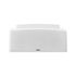 Bouton poussoir en saillie Blok blanc - DEBFLEX