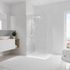 Panneau mural de douche 100x255 cm parement béton DecoDesign Décor - SCHULTE