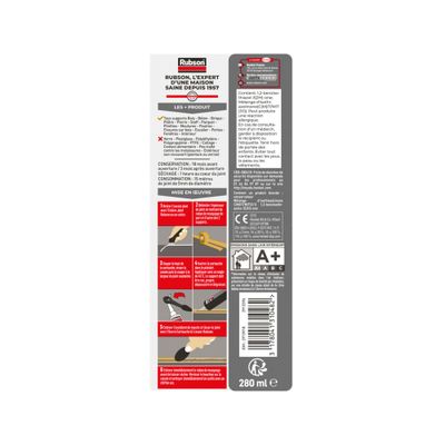 Mastic Bois & Parquet Gris Clair 280 ml RUBSON