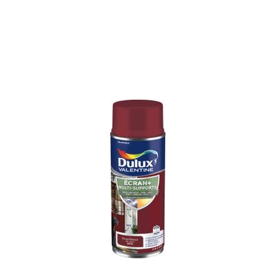 Peinture Ecran+ Multi-supports Satin Rouge Basque 400 mL - DULUX VALENTINE