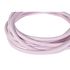 Câble électrique textile 2 x 0,75 mm² pour luminaire 3 m rose - TIBELEC