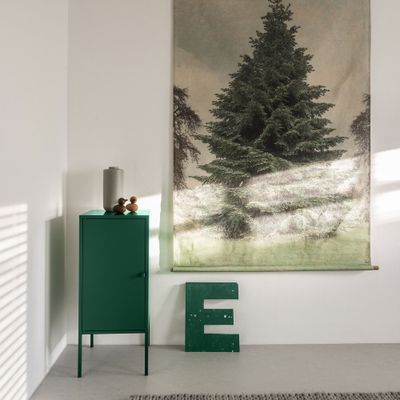 Bombe de peinture Color Touch vert basque RAL 6005 brillant 400 mL - DULUX VALENTINE
