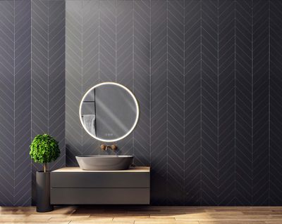 Miroir rond lumineux D.60 cm Solar MP GLASS