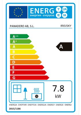 Poêle à bois 7,8 kW Sky PANADERO