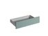 Façade tiroir pour meuble de cuisine Lotus vert d'eau mat 13,8 x 80 cm OFITRES