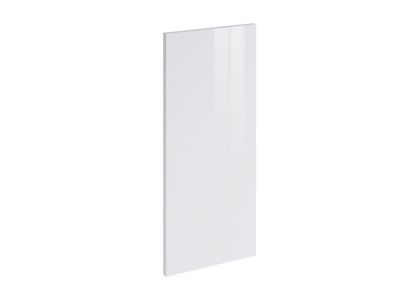 Joue de finition pour meuble haut de cuisine Glossy blanc polaire brillant 70 x 31 cm OFITRES