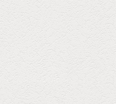 Papier peint expansé effet taloché blanc 53 cm x 10 m AS CREATION
