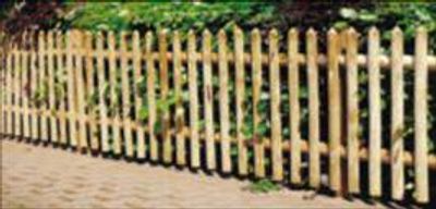 Clôture planche droite pin brut traité autoclave - 800 x 1800 mm - OLG