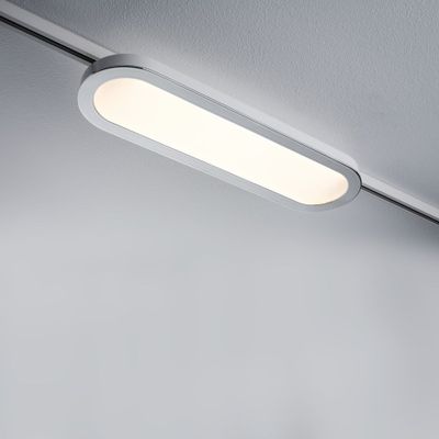 Panneau LED sur rail blanc 7W LOOP URAIL PAULMANN