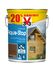 Lasure bois Aqua-Stop® protection intérieure et extérieure chêne moyen 5 l + 20 % V33