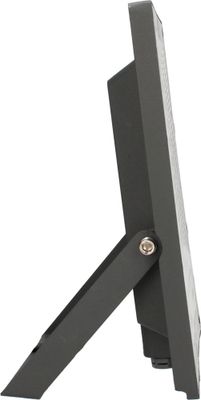 Projecteur extérieur LED solaire Prisma anthracite IP66 1500 lumens lumière du jour - ARLUX