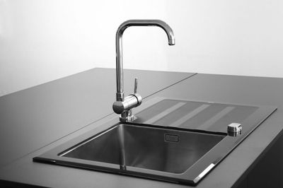Robinet de cuisine rabattable Chrome New Oslo - ESSEBAGNO