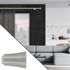 Embout déco pommeau en métal diam 28 mm Finition Chrome mat- MOBOIS