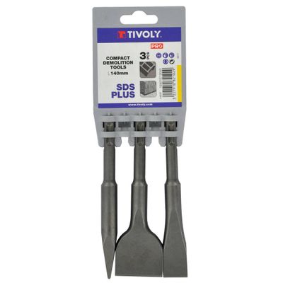 Forets de démolition SDS Ø140 mm par 3 - TIVOLY